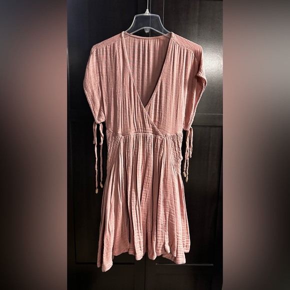 NWT Free People Palmira Mini in Woodrose sz L - Picture 2 of 9